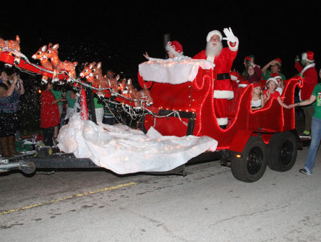 Sebastian welcomes Santa to town with annual parade