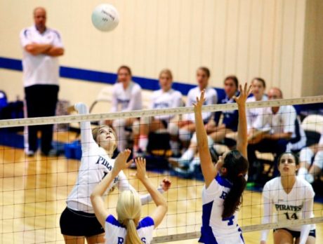 St. Edward’s Girls Volleyball Takes on John Carroll High School