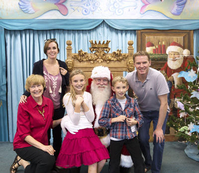 Santa puts in early appearance at Vero Book Center