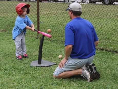 Practice makes perfect at Tball