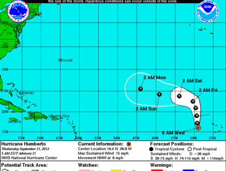 The first hurricane of the season has formed