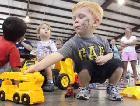 Kids have a honking good time at Touch a Truck