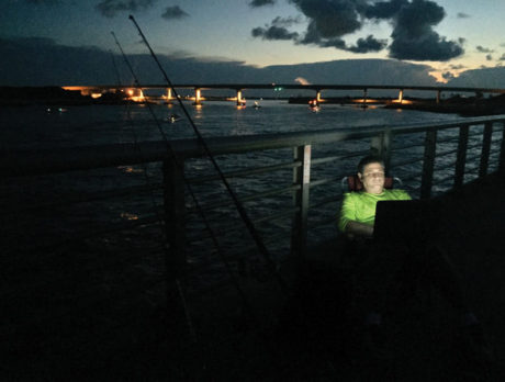 Fishermen protest north jetty closure