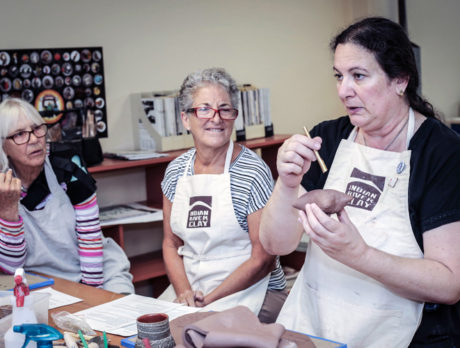 Merry potters hail creation of Indian River Clay studio