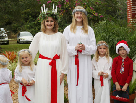 St. Lucia Celebration befits this home, Swede home