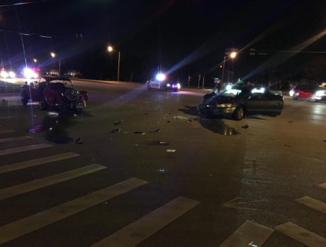 Indian River Blvd. reopens after crash that ejected man