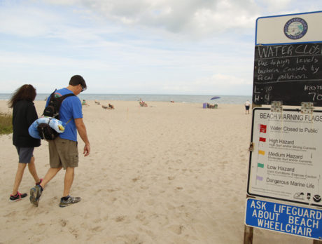 Rare beach closures on the island likely to be lifted this week