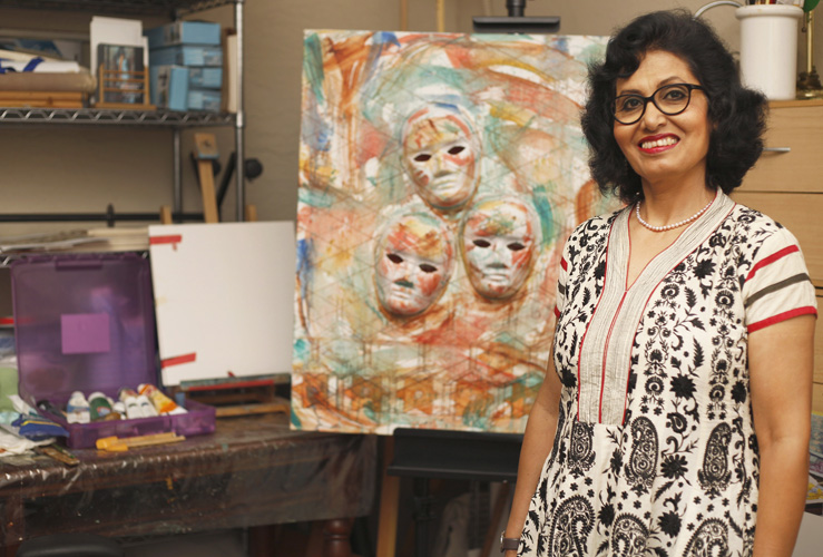 Minakshi De’s captivating art reflects her life’s journey