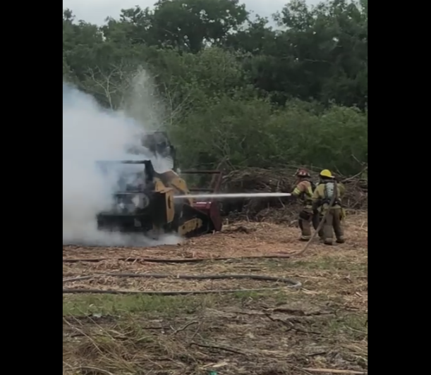 Line break caused vehicle fire in Fellsmere, police say