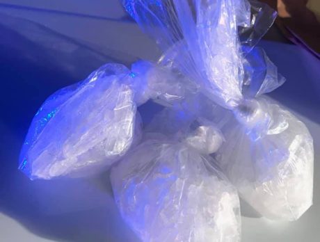 87 grams of meth, cocaine seized in traffic stop