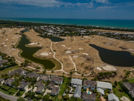 Windsor golf course, grass gone, being restored to Robert Trent Jones design