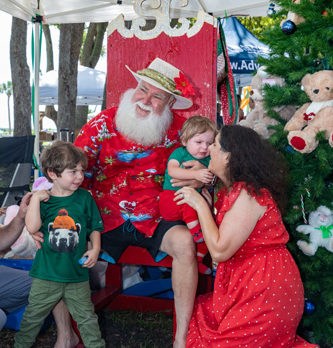‘Christmas in July’: Kids get a jump on holiday joy
