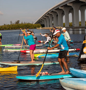 ‘Dash’ splash: Lagoon lovers paddle with a passion