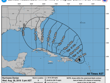 Gov declares state of emergency ahead of Hurricane Dorian