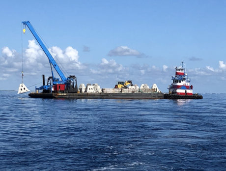 County deploys 2 artificial reefs south of the Sebastian Inlet
