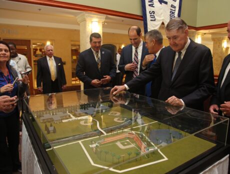 1950’s-era model of Jackie Robinson complex unveiled at county admin bldg