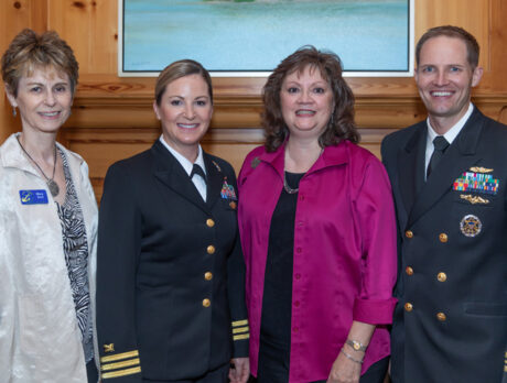 Impressive guests command attention at Navy League