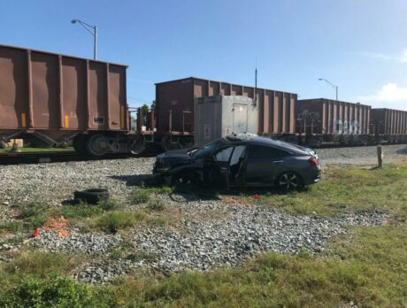Driver, passenger ID’d who by ‘miracle’ survive collision with train