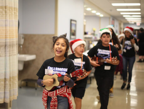 Kids’ Holiday Cheer Tour strikes chord with patients