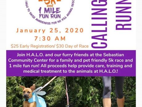H.A.L.O.’s Chase Your Tail 5k and 1 Mile Fun Run