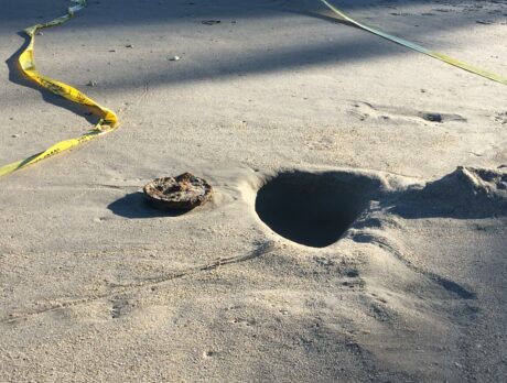Two land mines found on the beach in Vero Beach
