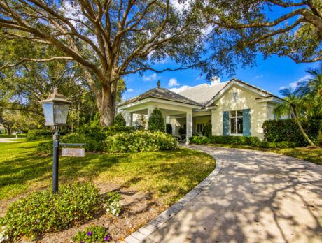 Waterfront Moorings home loaded with Southern charm