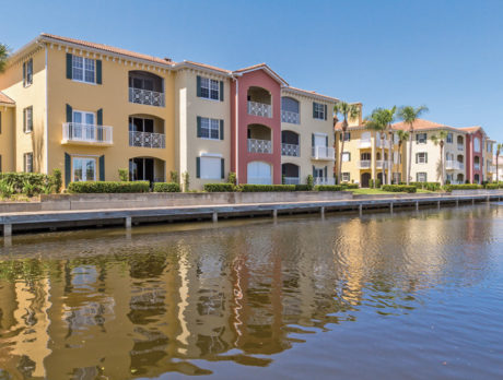 Enjoy the resort lifestyle in Grand Harbor waterfront condo