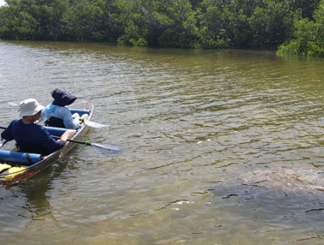 Coming Up: See-through canoe offers unique look at lagoon