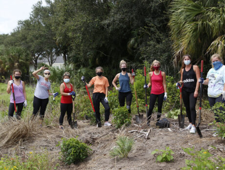 All juiced up to spruce up Jones Pier Conservation Area!