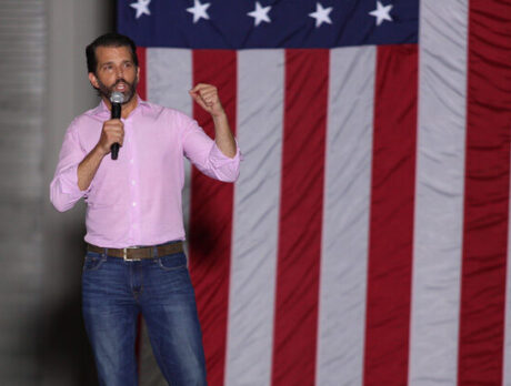 ‘This crowd is incredible’ – Cheers ring out at Donald Trump Jr. rally