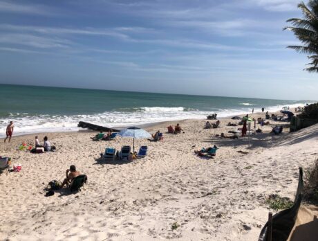 Rip current rescue, erosion noted in Feb. beach report