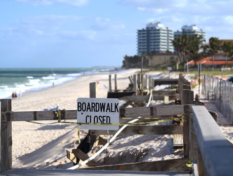 Boardwalk south of Jaycee Park getting overhaul