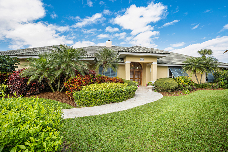 Village Shores home comes with gorgeous landscaping