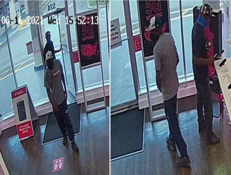 Police seek to ID suspects in theft of T-Mobile phones