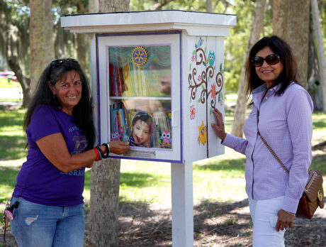 Over the ‘moon’ with Little Free Library in Zayna’s honor