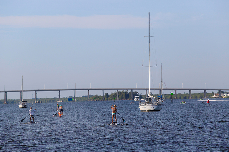 Board-certified fun at ‘Paddle Dash’ lagoon benefit