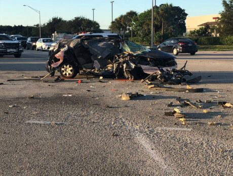 2 hurt in crash at 53rd Street and U.S. 1
