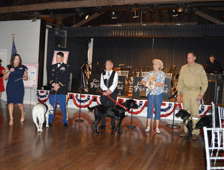 ‘Patriots for Puppies’: Swinging salute to veteran service dogs