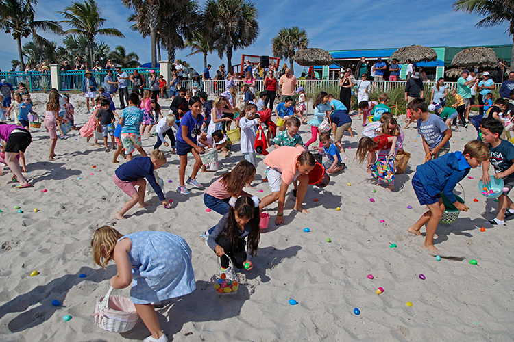 Awesome Easter Egg Hunt results in another mad scramble!