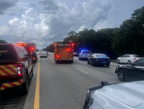 Woman killed in vehicle rollover crash on I-95