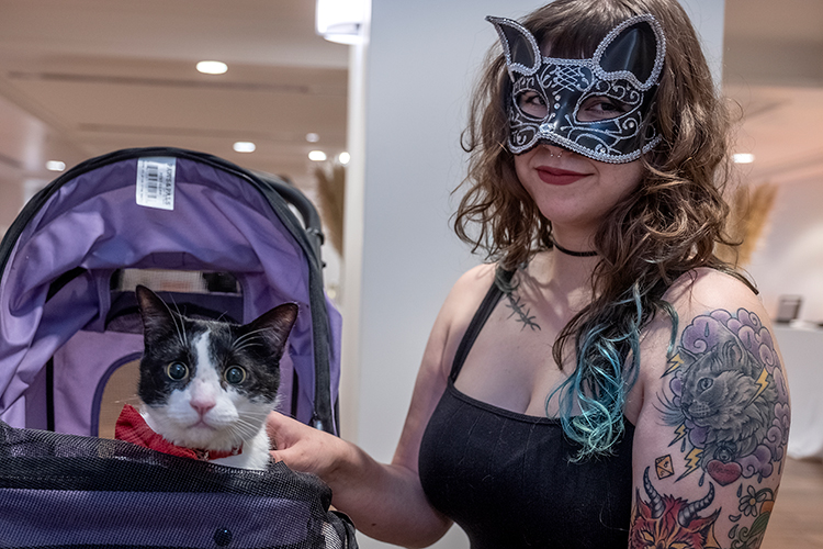 ‘Furry’ of activity at H.A.L.O.’s magnificent Masquerade Ball