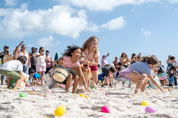 Everything’s ‘find’ and candy for kids at Easter Egg Hunt