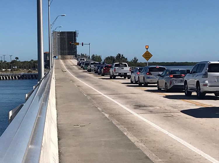 Work starts (3 years late) on bridge at south end of island