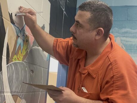 Inmates draw life lessons from painting new mural at IRC Jail