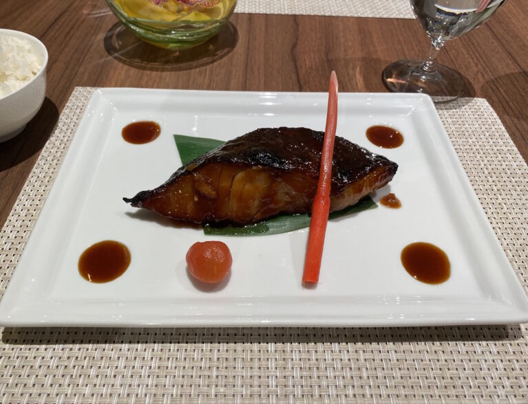 For Asian fusion cuisine, you can’t top Chef Nobu – on land or at sea