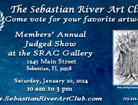 Sebastian River Art Club’s Members’ Annual Judged Show – 10am – 3pm – SRAC Gallery