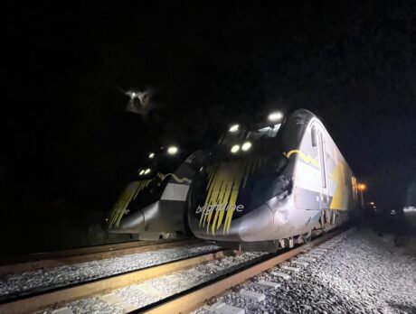 Man walking on tracks struck by Brightline in Indian River County