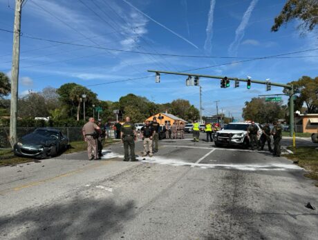Port St. Lucie man in custody after bank robbery, high-speed chase, crash