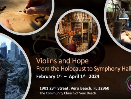 Violins and Hope Exhibition at the Community Church