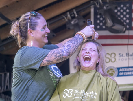 Show of heads at ‘Brave the Shave’ to beat childhood cancers